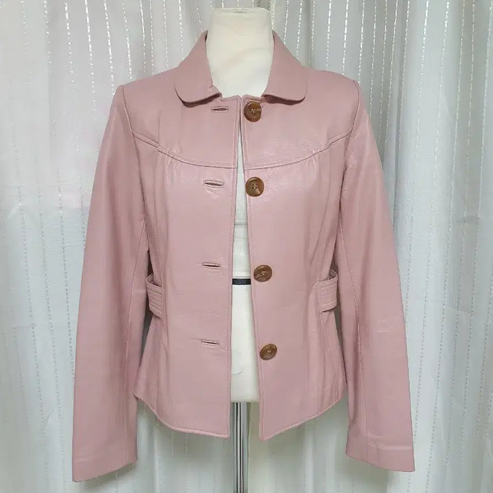 [BUNJANG] Line by Line Leather Jacket / (상태좋음)라인 바이린 양가죽 가켓 44~55