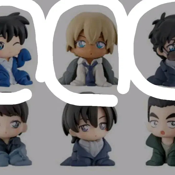 [BUNJANG] Conan Chijimase Vol. 8 Figure Bundle Set / 코난 치지마세 8탄 (마츠다,신이치,아무로)