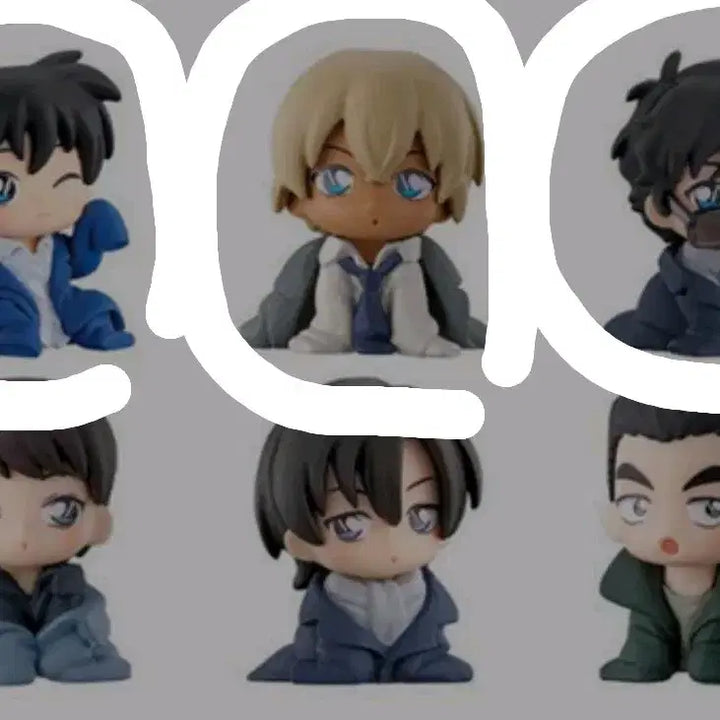 [BUNJANG] Conan Chijimase Vol. 8 Figure Bundle Set / 코난 치지마세 8탄 (마츠다,신이치,아무로)