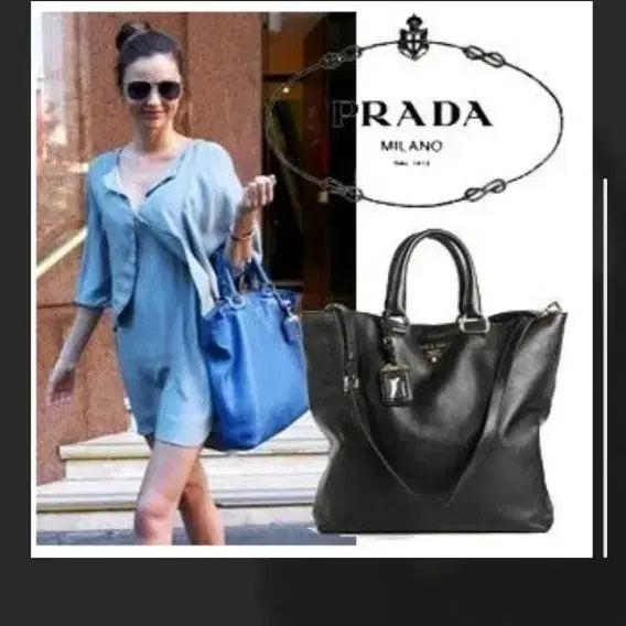 [BUNJANG] Prada Miranda Kerr Tote Bag / (정품) 프라다    미란다커 토트백