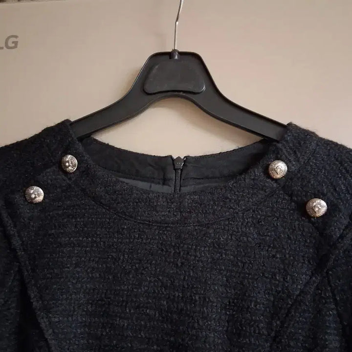 [BUNJANG] O'2nd Wool Blend Check Dress / O'2nd오즈세컨 울 블렌드 체크 드레스