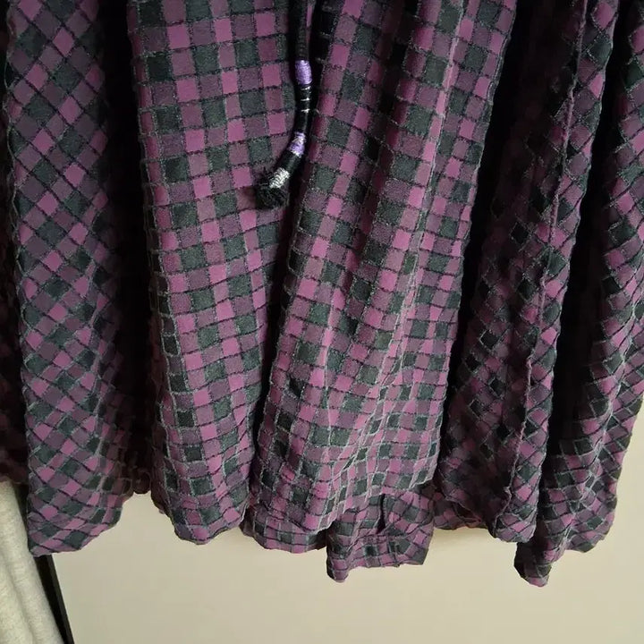 [BUNJANG] O'2nd Wool Blend Check Dress / O'2nd오즈세컨 울 블렌드 체크 드레스