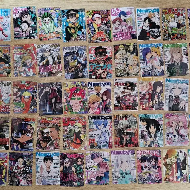 [BUNJANG] Anime Magazine Sticker Bundle Set / 체인소맨, 진격거, 강연금, 귀칼 등 애니 잡지 스티커 판매합니다.