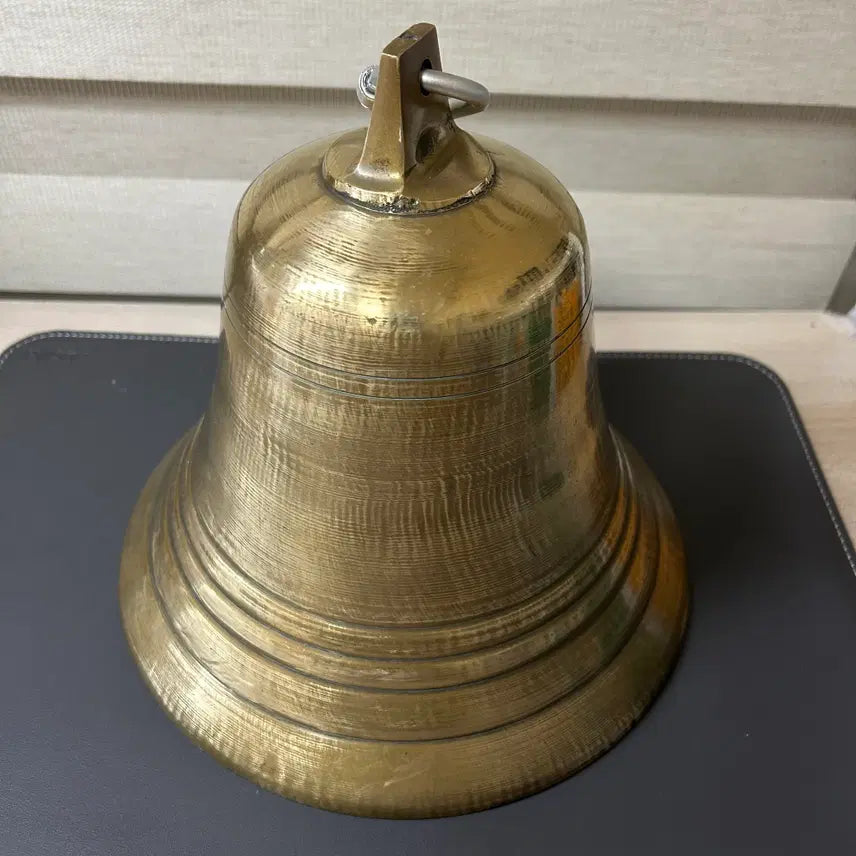 [BUNJANG] Vintage Brass Fire Bell / 119 소방종(황동)