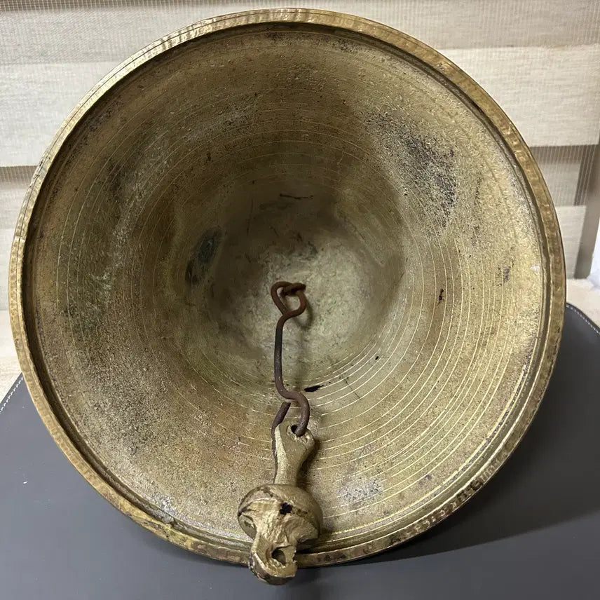 [BUNJANG] Vintage Brass Fire Bell / 119 소방종(황동)