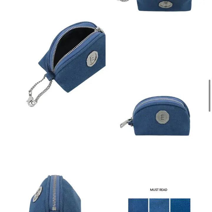 [BUNJANG] Minitmute CLO Pouch Keyring Denim / 미닛뮤트 파우치 키링 CLO POUCH KEYRING 데님 판매