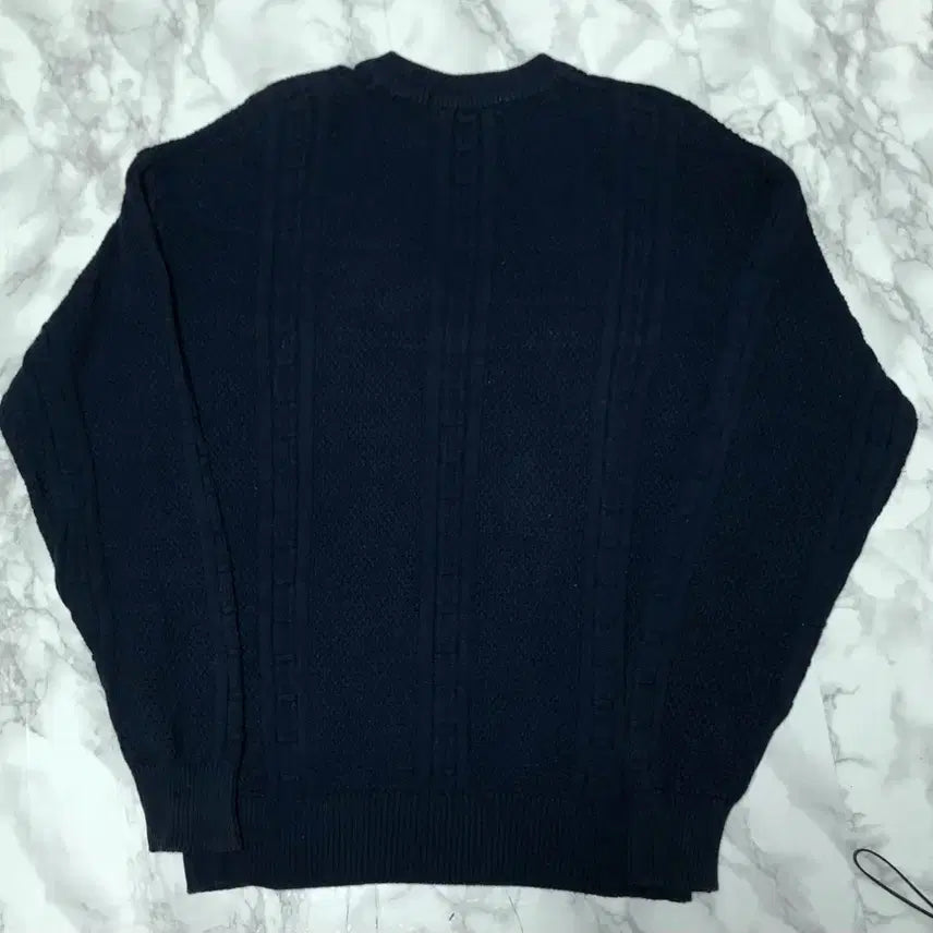 [BUNJANG] Burberry Anchorage Cable Knit Sweater / 버버리 케이블 니트 앵커리지 남성용