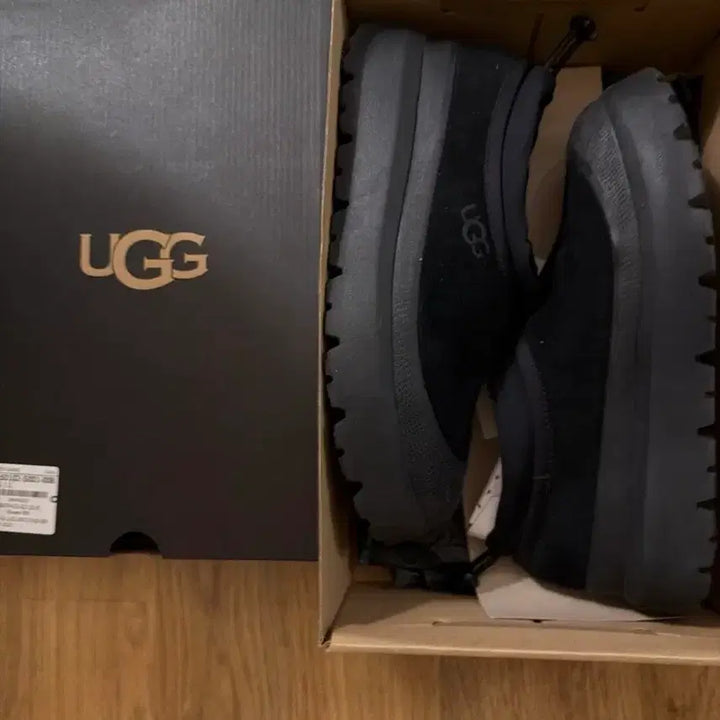 [BUNJANG] UGG Weather Boots Black USA9 / UGG 어그 웨더 블랙 USA9 260