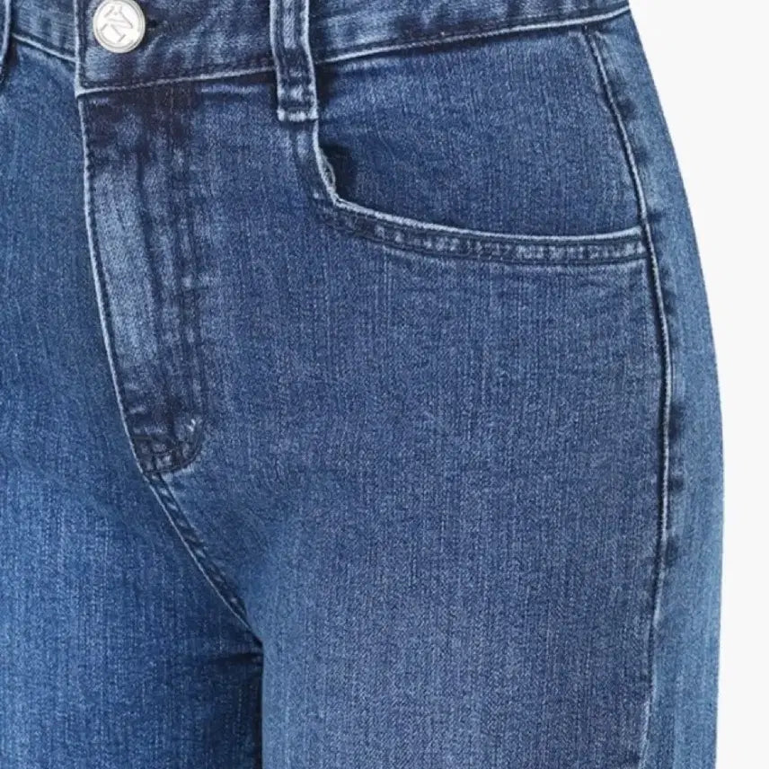 [BUNJANG] NICE CLAUP Pocket Denim Pants Blue 66 / 나이스클랍 후다 포켓 데님 팬츠 블루 66