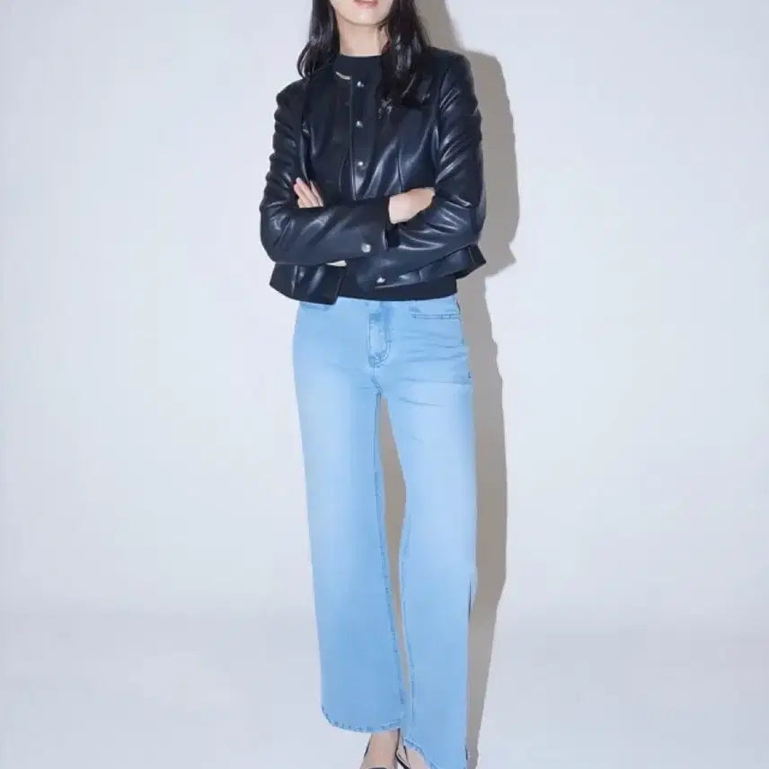 [BUNJANG] NICE CLAUP Pocket Denim Pants Blue 66 / 나이스클랍 후다 포켓 데님 팬츠 블루 66