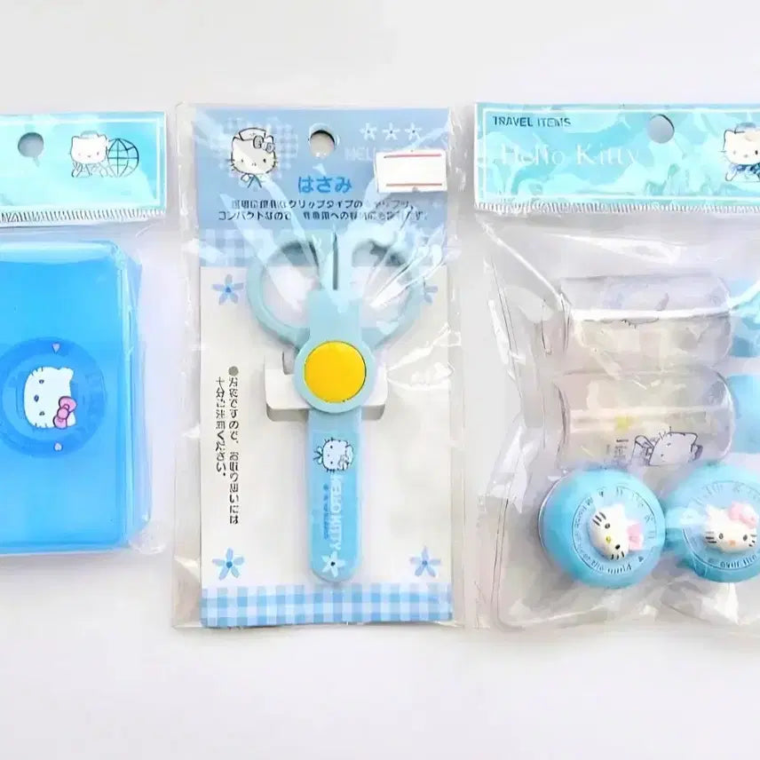 [BUNJANG] Medical Kitty 3-Piece Set / 메디컬 키티 3종세트,간호사 키티 가위, 키티 약통