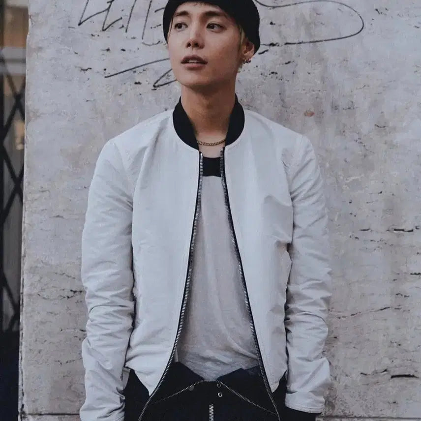 [BUNJANG] Rick Owens Reversible Bomber Jacket - Size 50 / 릭오웬스 리버시블 봄버 자켓 50(래퍼 원 착용)