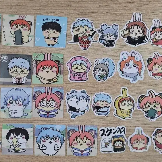 [BUNJANG] Gintama Chiikawa Sticker Set / 은혼 치이카와 조각 스티커 판매합니다.