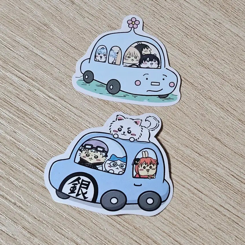 [BUNJANG] Gintama Chiikawa Sticker Set / 은혼 치이카와 조각 스티커 판매합니다.