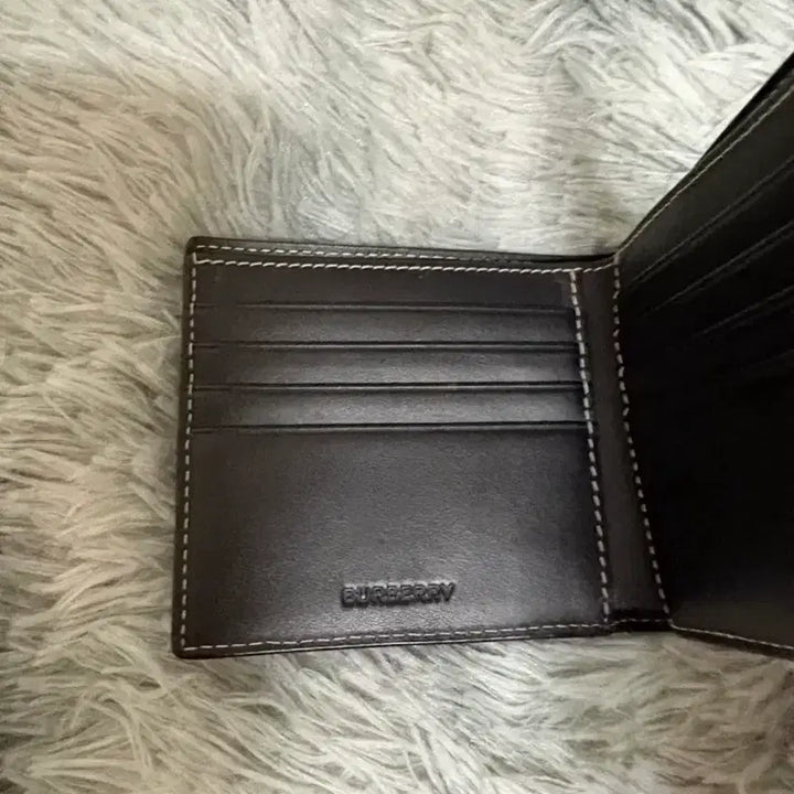 [BUNJANG] Burberry Check Bifold Wallet Brown / 버버리 체크 반지갑 브라운