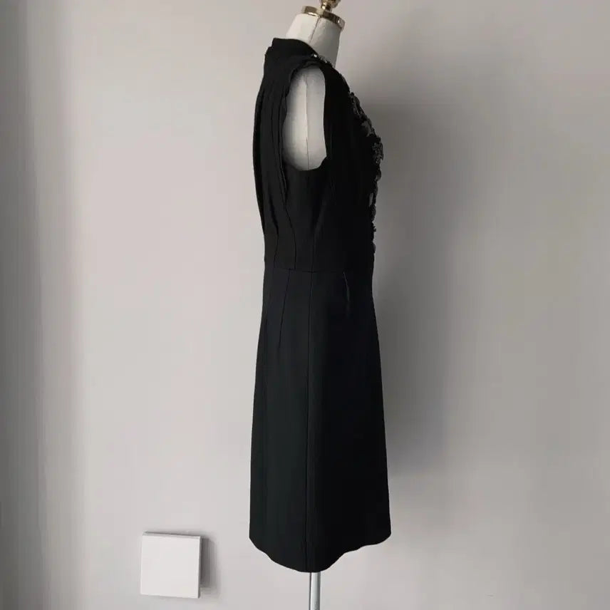 [BUNJANG] 55 TIME Black Midi Dress / 55 TIME 블랙 원피스