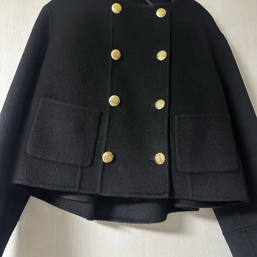 [SOLD OUT] 타임 더블 버튼 크록자켓