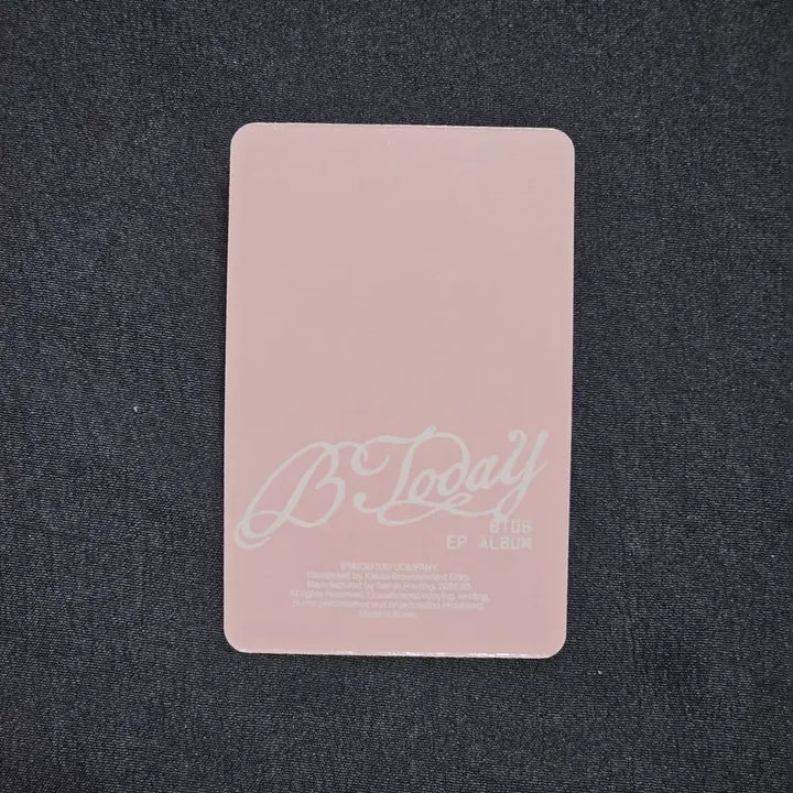 [SOLD OUT] 비투비 BTODAY 앨범 서은광 임현식 유닛 포카 (포토북ver.) _1