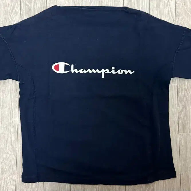 [BUNJANG] Champion Lip Line T-Shirt Navy L / 챔피온 입술라인 티셔츠