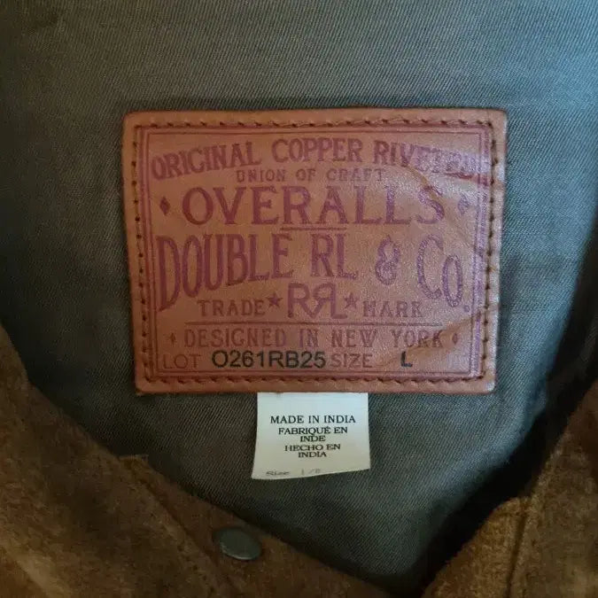 [BUNJANG] RRL Roughout Leather Jacket / RRL 더블알엘 러프아웃 L 새상품