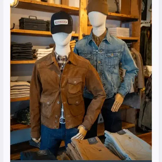 [BUNJANG] RRL Roughout Leather Jacket / RRL 더블알엘 러프아웃 L 새상품