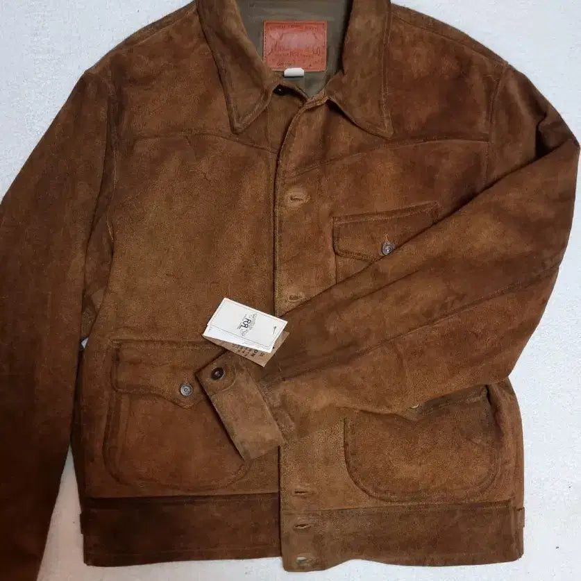 [BUNJANG] RRL Roughout Leather Jacket / RRL 더블알엘 러프아웃 L 새상품