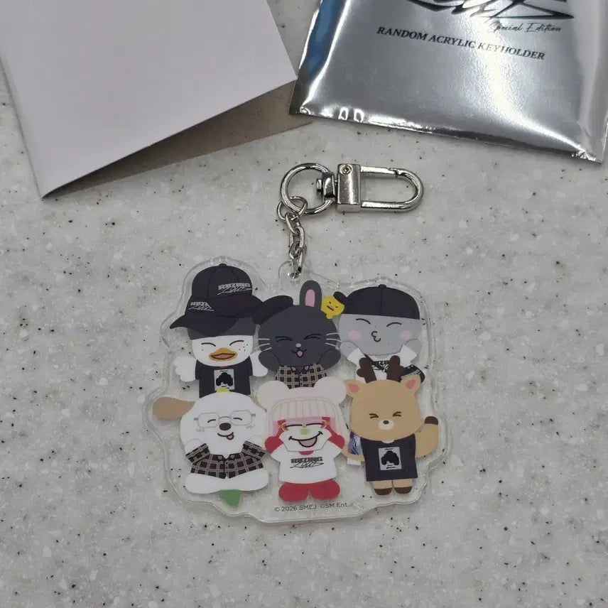 [BUNJANG] RIIZE Tokyo Dome Acrylic Key Holder Group / 라이즈 도쿄돔 랜덤 아크릴 키홀더 키링 단체 소희원빈은석앤톤쇼타로성찬