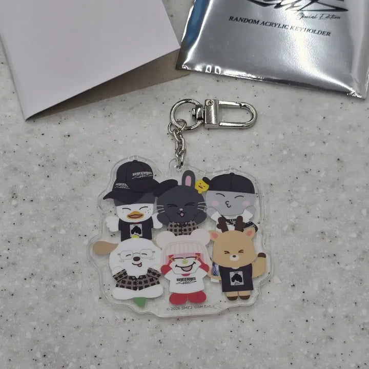 [BUNJANG] RIIZE Tokyo Dome Acrylic Key Holder Group / 라이즈 도쿄돔 랜덤 아크릴 키홀더 키링 단체 소희원빈은석앤톤쇼타로성찬
