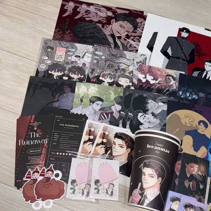 [BUNJANG] BLACKSWAN Leia Birthday Cafe Photocard Bundle Set / 블랙스완 블스 밀블 이환매 생일카페 전프레 컵홀더 포카 양일특전