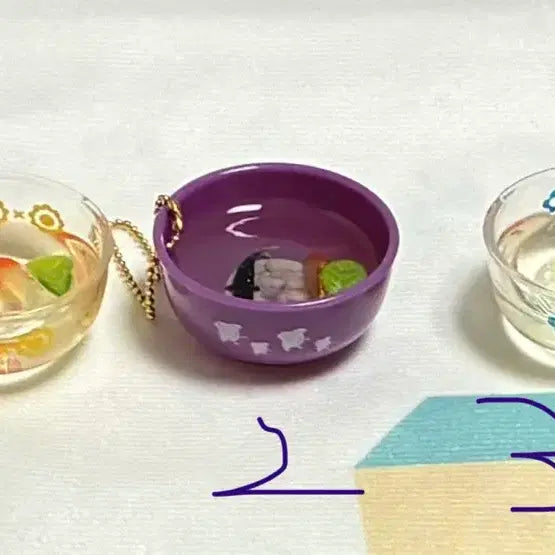 [BUNJANG] 토이스피릿 금붕어 어항 그릇 가챠 키링 / 토이스피릿 금붕어 어항 그릇 가챠 키링