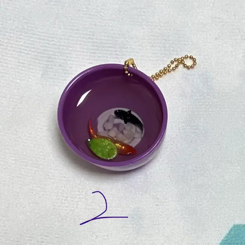 [BUNJANG] 토이스피릿 금붕어 어항 그릇 가챠 키링 / 토이스피릿 금붕어 어항 그릇 가챠 키링