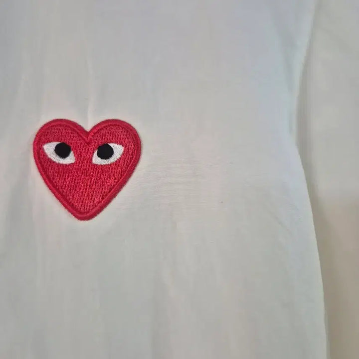 [SOLD OUT] 꼼데가르송 하트 화이트 셔츠