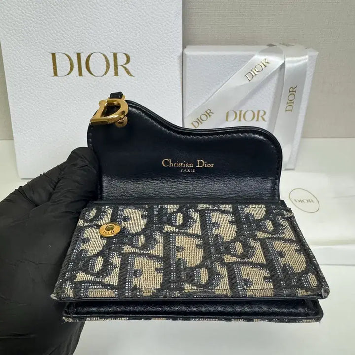 [BUNJANG] Dior Saddle Oblique Card Wallet / [S+급/100%정품] 디올 새들 오블리크 카드지갑
