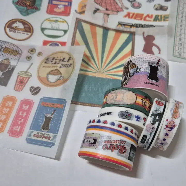 [BUNJANG] Vintage Retro Stationery Set / 고전문구 빈티지 레트로  다꾸세트