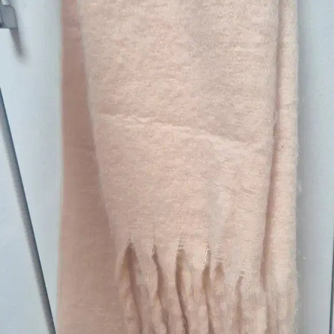[BUNJANG] Oversized Pink Scarf / (새상품)연핑크 목도리,빅사이즈 머플러 판매합니다