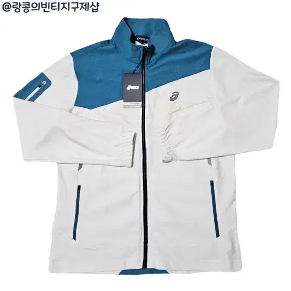 [BUNJANG] Asics Old School Vintage Jersey Jacket / 아식스 올드스쿨 빈티지 져지 자켓