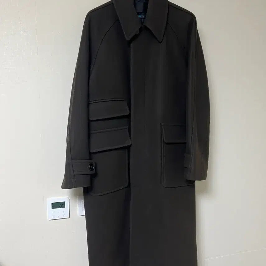 [BUNJANG] Afterpray Tourist Balmacaan Brown L Coat / 애프터프레이 투어리스트 발마칸 브라운 L