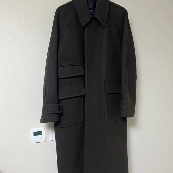[BUNJANG] Afterpray Tourist Balmacaan Brown L Coat / 애프터프레이 투어리스트 발마칸 브라운 L