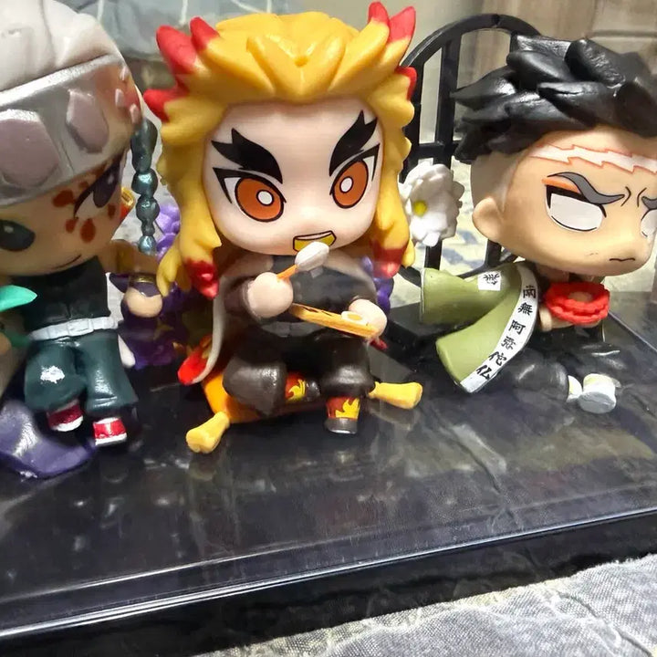 [SOLD OUT] 택포) 귀멸의 칼날 탄생화 피규어 12종 일괄 정품x