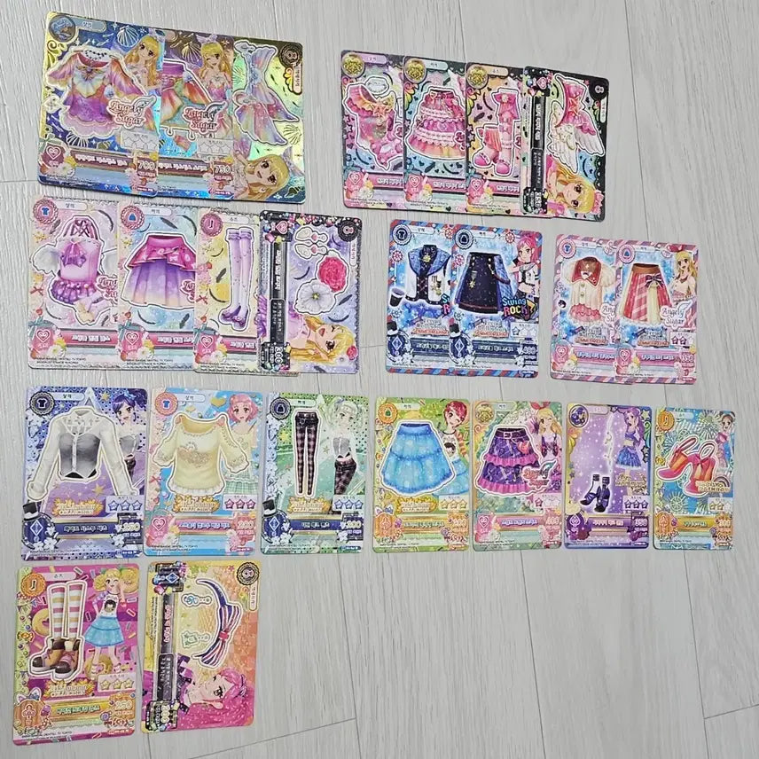 [BUNJANG] Aikatsu! Card Bundle Set / 아이엠스타 아이카츠 카드 24장 일괄 양도