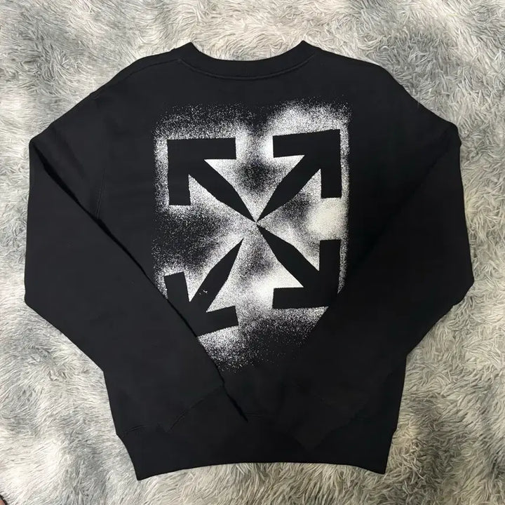 [BUNJANG] Off-White Stencil Arrow Sweatshirt / 오프화이트 스텐실 애로우 맨투맨 급처