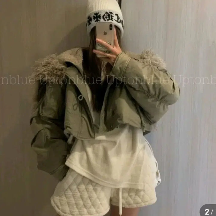 [BUNJANG] Diamond Quilted Short Pants / 다이아 누빔 숏팬츠 (새상품)