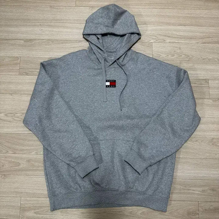 [BUNJANG] Tommy Hilfiger Gray Hoodie (105) / 타미힐피거 그레이 후드티 (105)