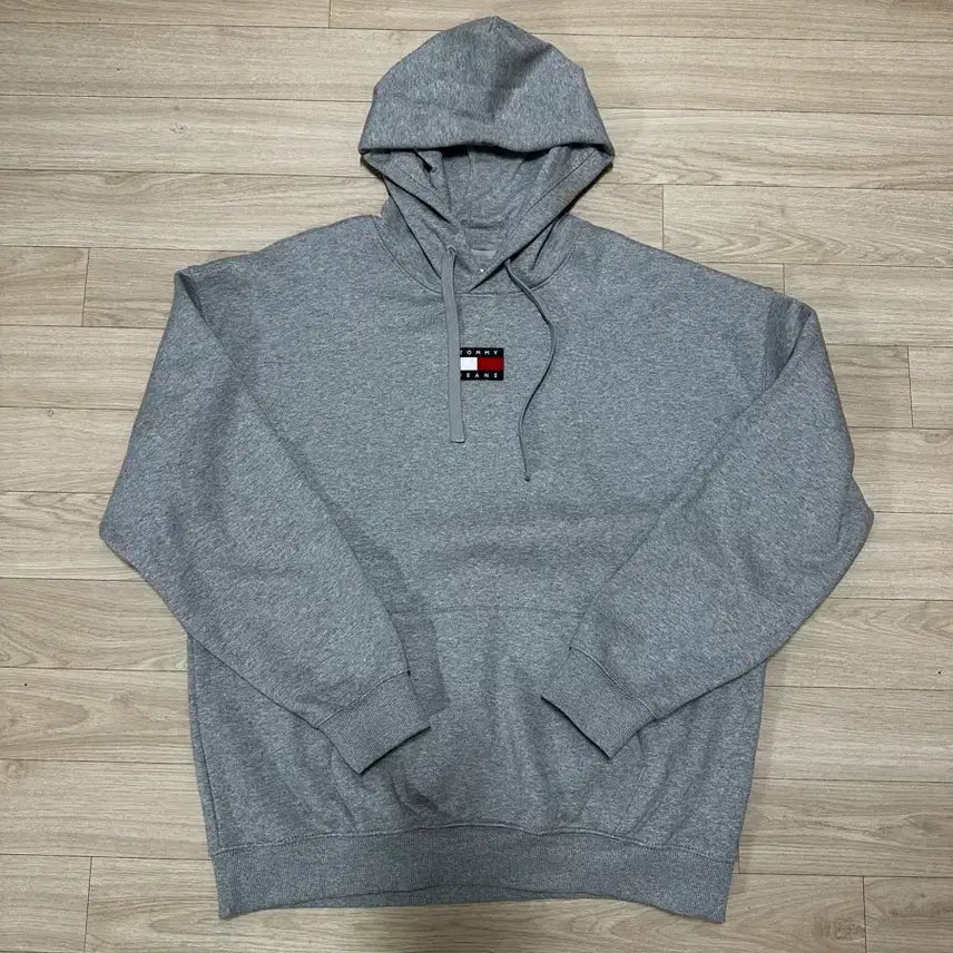 [BUNJANG] Tommy Hilfiger Gray Hoodie (105) / 타미힐피거 그레이 후드티 (105)