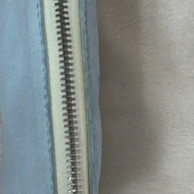 [BUNJANG] Minitmute Pale Blue Square Pouch Keyring / 새상품) 미닛뮤트 대구 한정 팝업 파우치 키링 페일블루