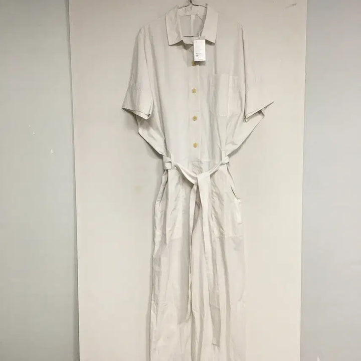 [BUNJANG] COS Belted Cotton Jumpsuit / 새상품 COS 코스 벨티드 코튼 점프수트 36