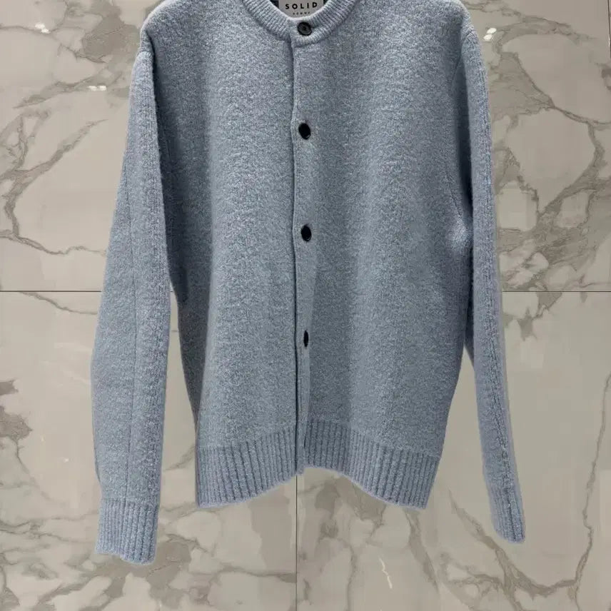 [BUNJANG] Solid Homme Round Neck Cardigan / 솔리드옴므 25fw / 라운드넥 가디건 / 52