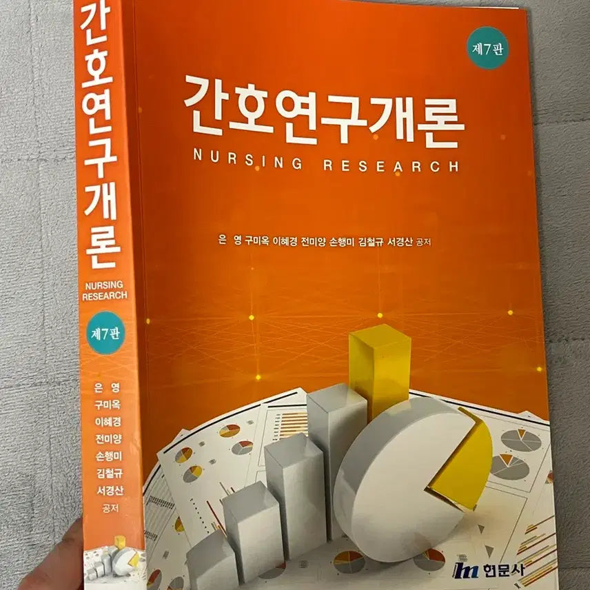 [BUNJANG] Hyunmoon Publishing Nursing Research Introduction 7th Edition Book / 간호연구개론 현문사 7판