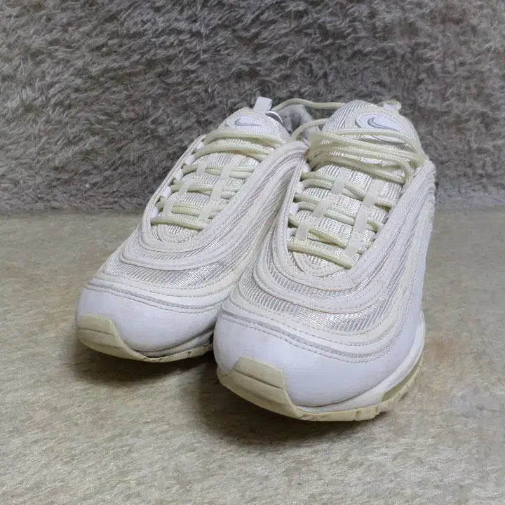 [SOLD OUT] 후루룩구제 270 나이키 에어맥스97 화이트 운동화 중고 신발