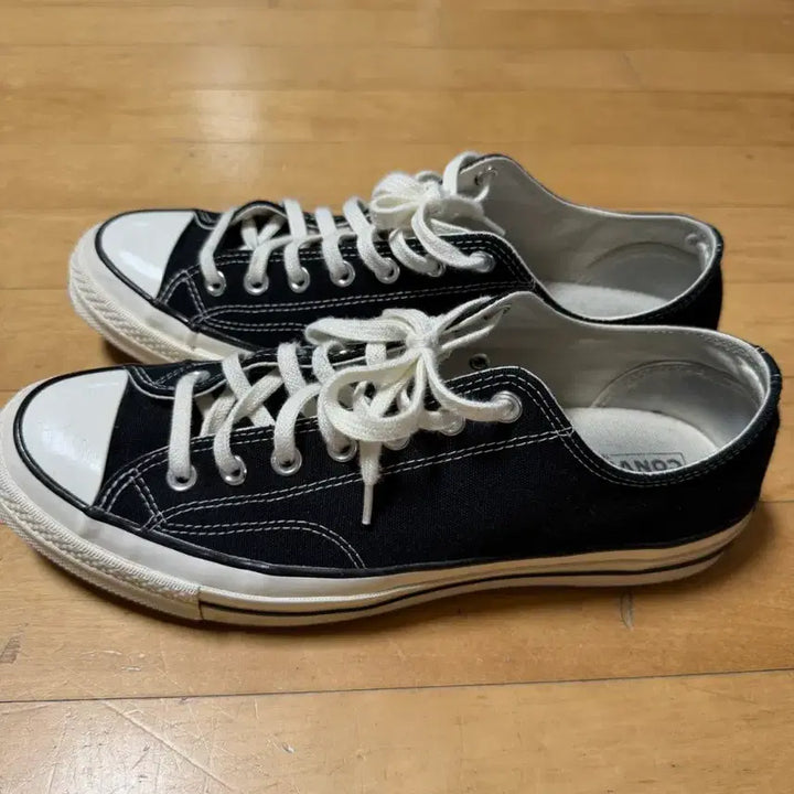 [BUNJANG] Converse Chuck 70 Black Sneakers / 컨버스 척 70 블랙 290mm